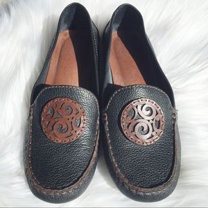 Brighton Native leather loafers size 7M